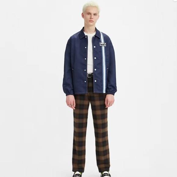 Levi's XX Straight Fit Chequered Chino - Picture 2 of 4